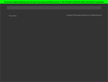 Tablet Screenshot of magicmicrophones.com